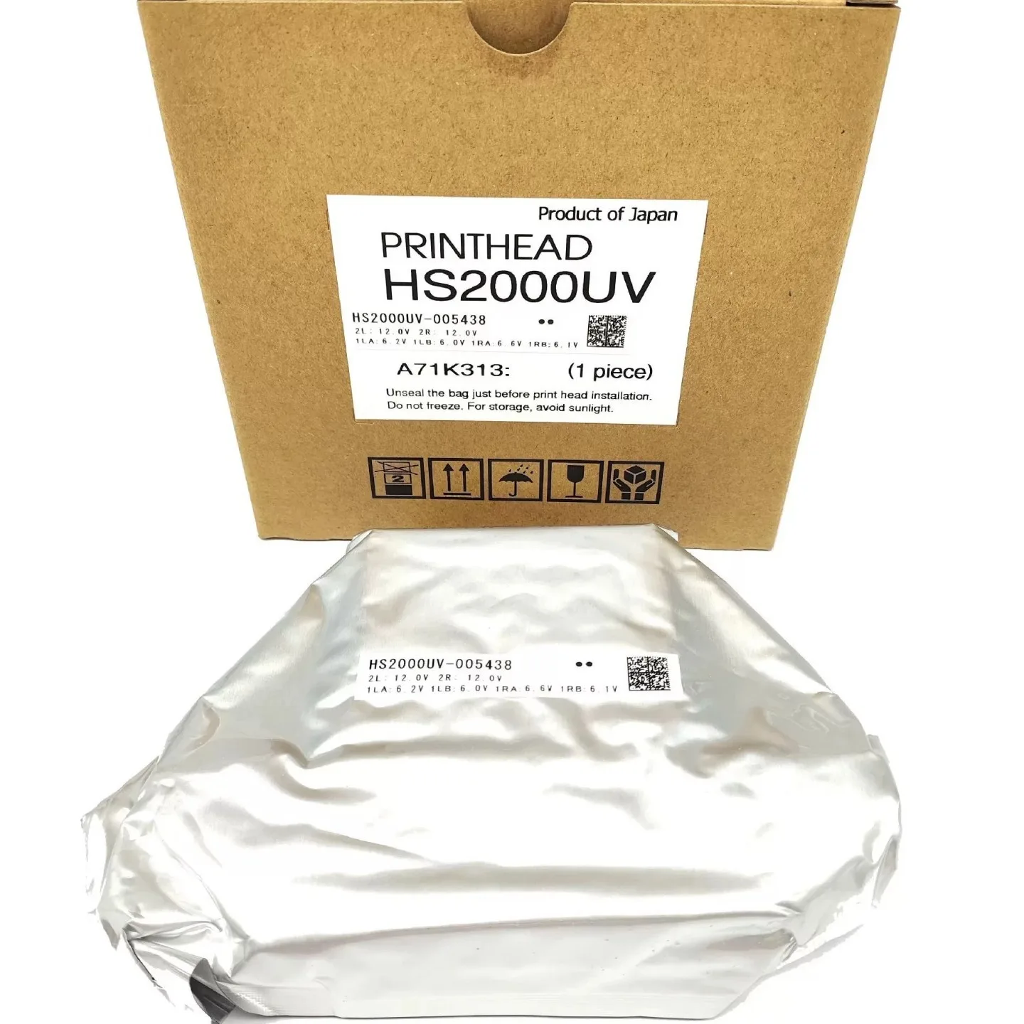 Original and new Konica HS2000 printhead compatible to 1024 iSHE 6pl printhead for Allwin myjet flora human uv printer