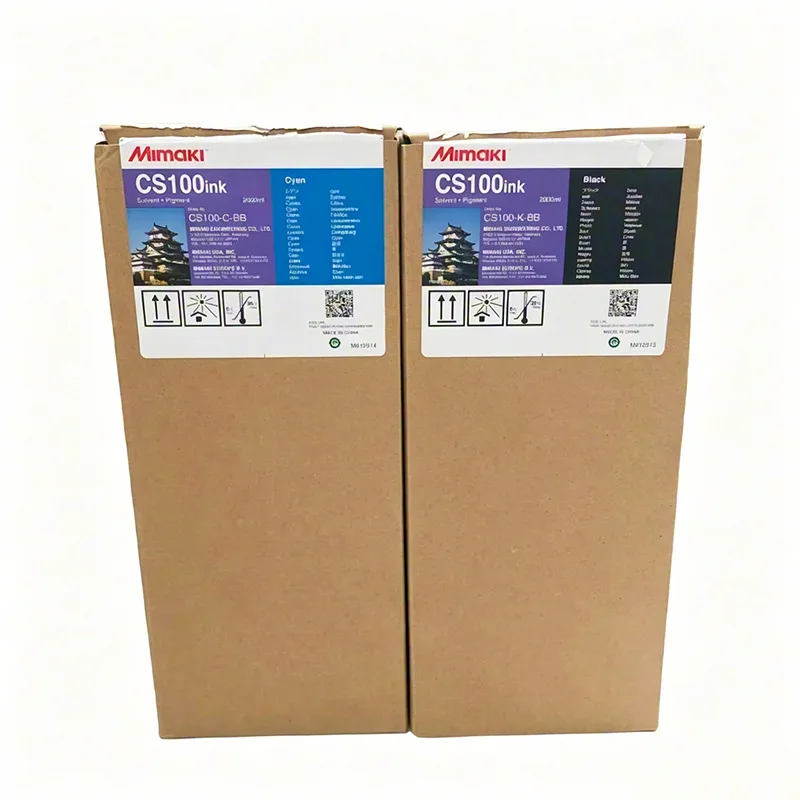 CS100 2L Original Mimaki Eco Solvent Ink for SWJ320 Printer With 4colors(C M Y K )